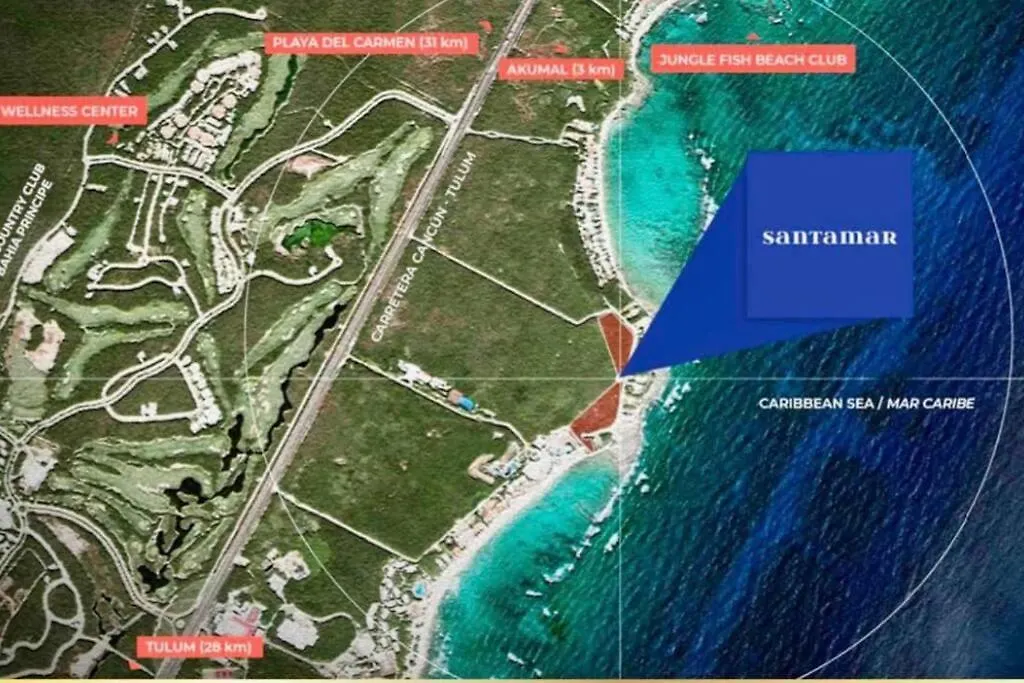 Santamar Penthouse G 306 Apartment Akumal